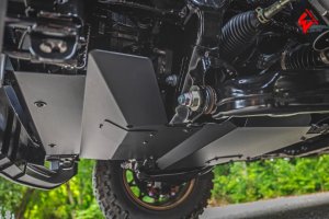 Toyota 4Runner Skid Plate - Front & Belly - Rough Country - Heavy-Duty - Gloss Black - '25-'26 Toyota 4Runner Skid Plate - Front & Belly - Rough Country - Heavy-Duty - Gloss Black - '25-'26